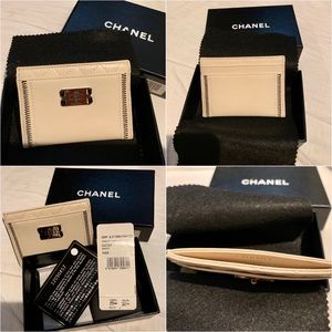 Chanel credit cards holder